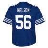 Quenton Nelson Indianapolis Colts Nike Youth Game Jersey - - Detail View