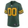 Green Bay Packers Nike Alternate Custom Jersey - Green - Side View