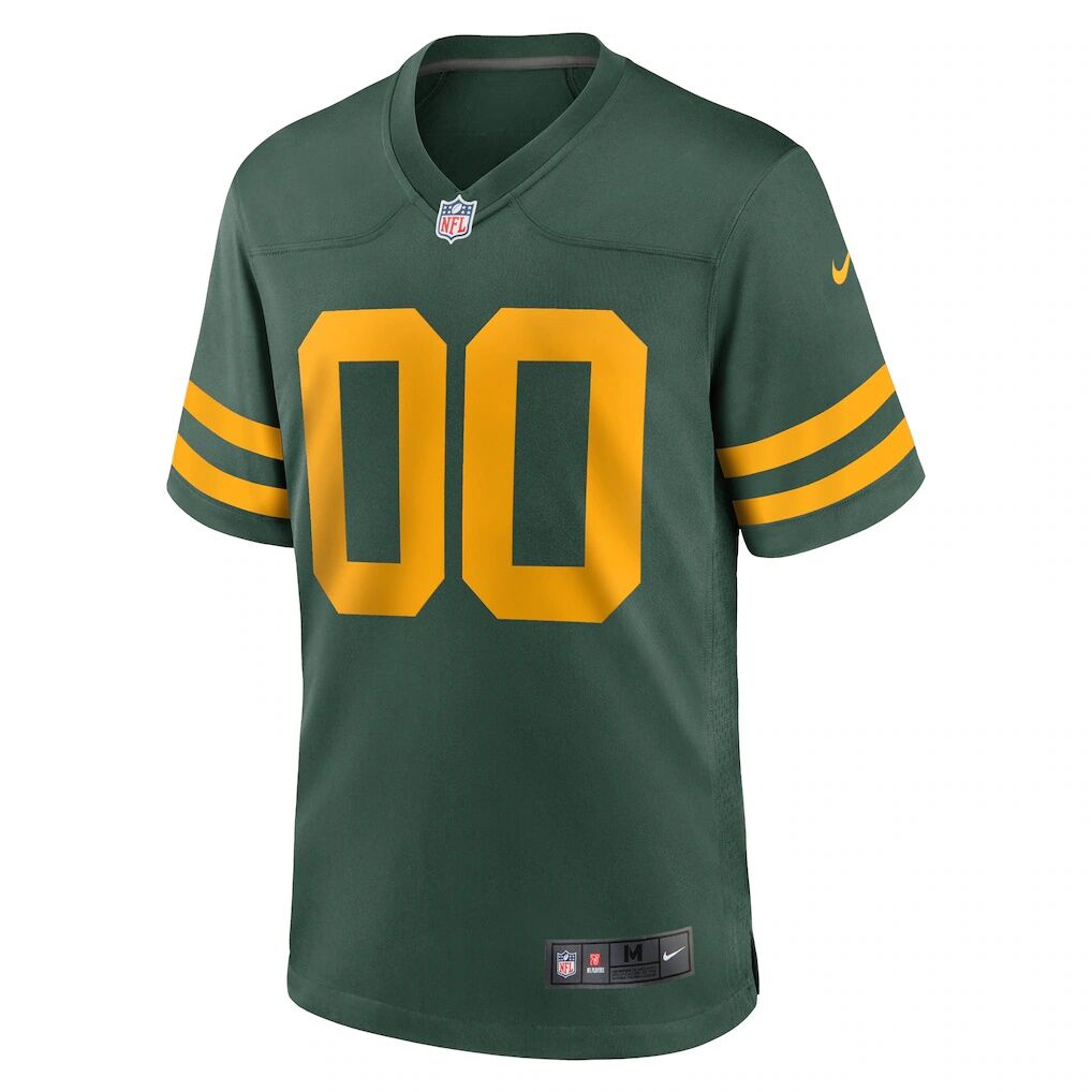Green Bay Packers Nike Alternate Custom Jersey