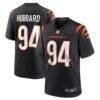 Sam Hubbard Cincinnati Bengals Nike Player Game Jersey - Black - Front View