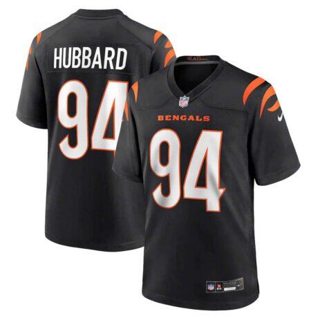 Sam Hubbard Cincinnati Bengals Nike Player Game Jersey - Black - Front View