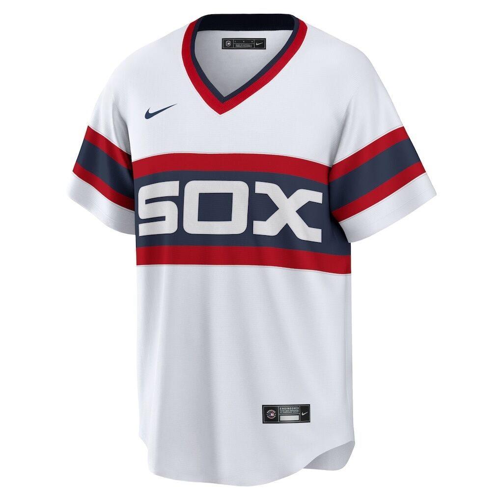 Carlton Fisk Chicago White Sox Nike Home Cooperstown Collection Team Player Jersey