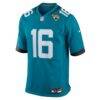 Trevor Lawrence Jacksonville Jaguars Nike Game Jersey - Teal - Side View
