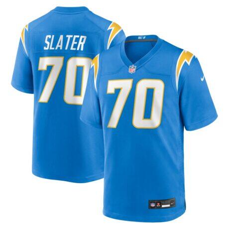 Rashawn Slater Los Angeles Chargers Nike Game Jersey - - Front View