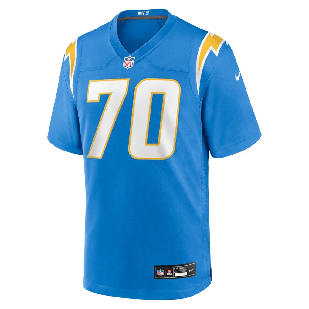 Rashawn Slater Los Angeles Chargers Nike Game Jersey - Powder Blue
