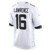Trevor Lawrence Jacksonville Jaguars Nike White Game Jersey - White - Detail View