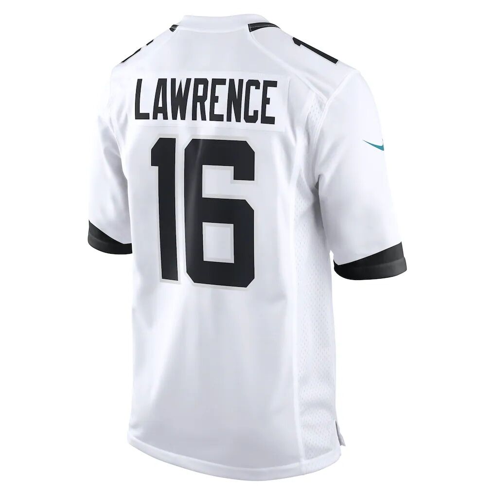 Trevor Lawrence Jacksonville Jaguars Nike White Game Jersey