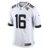 Trevor Lawrence Jacksonville Jaguars Nike White Game Jersey - White - Side View