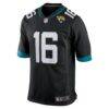 Trevor Lawrence Jacksonville Jaguars Nike Alternate Game Jersey - Black - Side View
