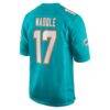 Jaylen Waddle Miami Dolphins Nike Youth Game Jersey - - Detail View