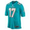 Jaylen Waddle Miami Dolphins Nike Youth Game Jersey - - Side View