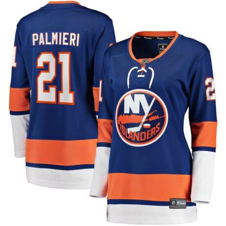 Kyle Palmieri New York Islanders Fashion7 Women's Home Breakaway Replica Jersey - - Front View