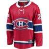 Cole Caufield Montreal Canadiens Fashion7 Home Breakaway Replica Jersey - Red - Side View
