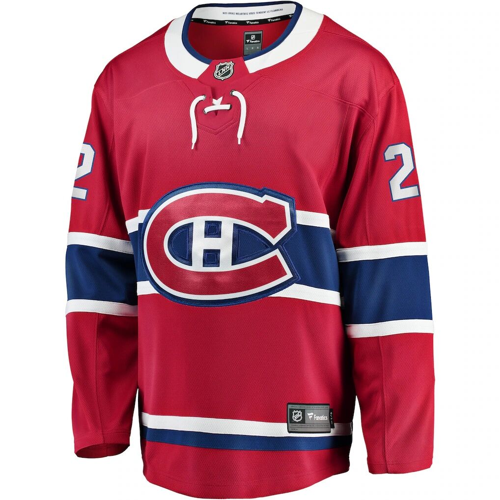 Cole Caufield Montreal Canadiens Fashion7 Home Breakaway Replica Jersey