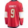 Sam Bennett Florida Panthers Fashion7 Home Breakaway Replica Jersey - Red - Detail View