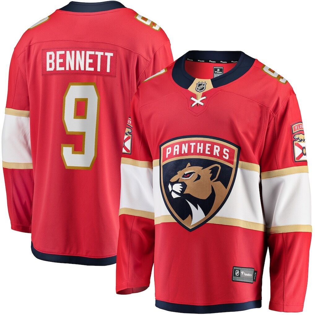 Sam Bennett Florida Panthers Fashion7 Home Breakaway Replica Jersey