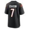 Boomer Esiason Cincinnati Bengals Nike Retired Player Jersey - Black - Side View