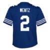 Carson Wentz Indianapolis Colts Nike Youth Alternate Game Jersey - - Detail View