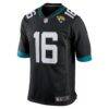 Trevor Lawrence Jacksonville Jaguars Nike Alternate Game Jersey - Black - Side View