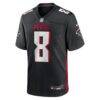 Kyle Pitts Atlanta Falcons Nike Game Jersey - Black - Side View