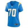 Rashawn Slater Los Angeles Chargers Nike Women's Game Jersey - - Side View