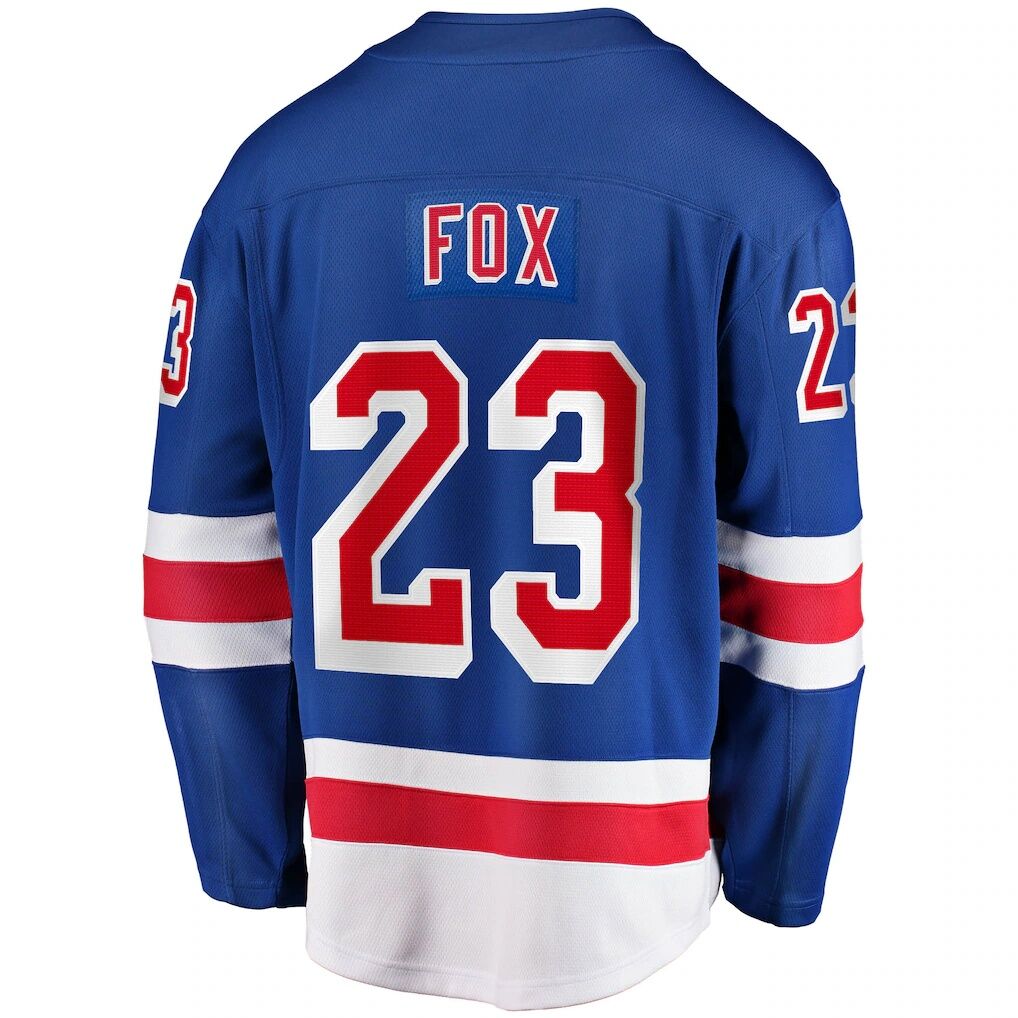 Adam Fox New York Rangers Fashion7 Home Breakaway Replica Jersey