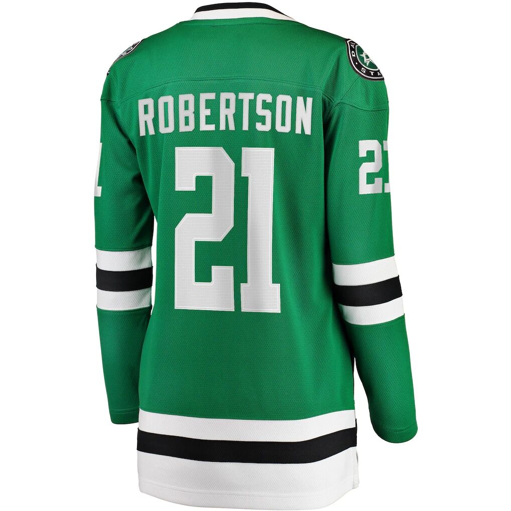 Jason Robertson Dallas Stars Fashion7 Women's Home Breakaway Jersey - Kelly Green