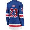 Adam Fox New York Rangers Fashion7 Women's Home Breakaway Jersey - Blue - Detail View