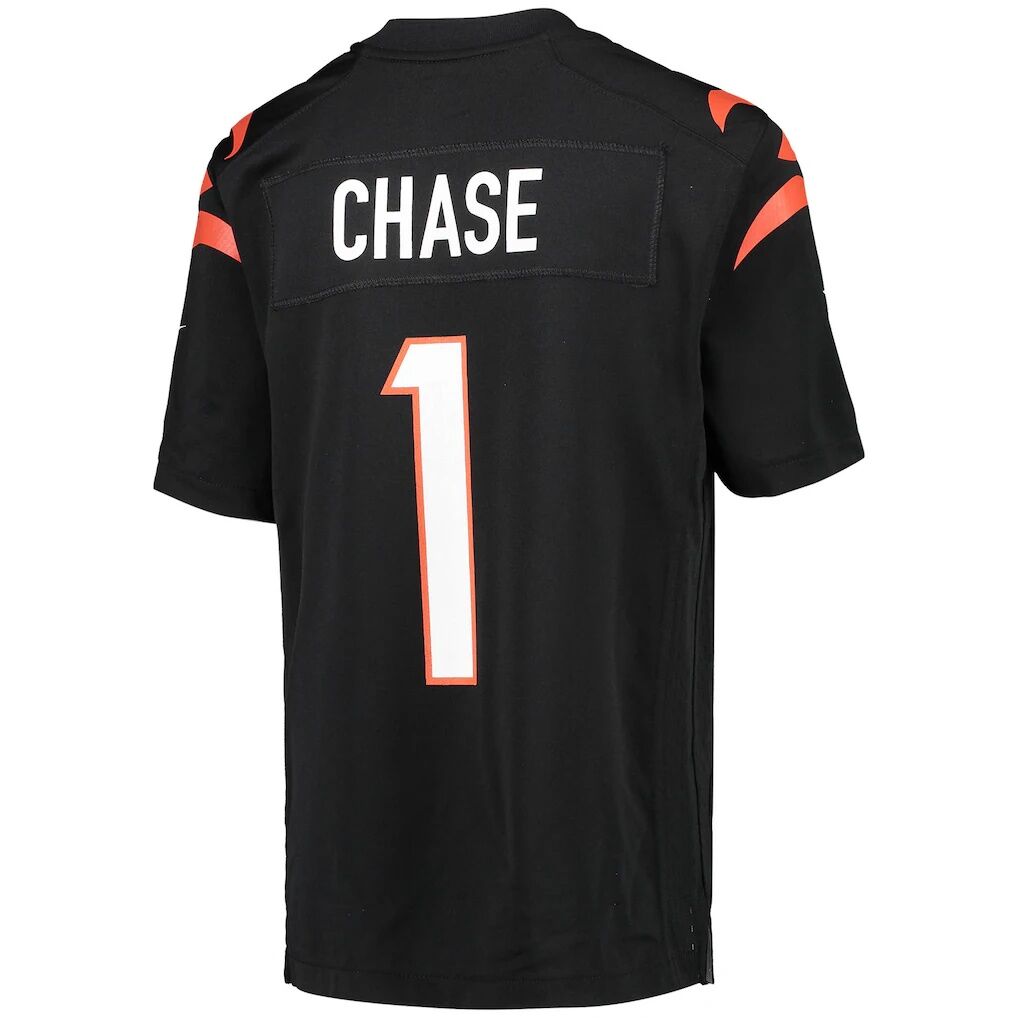 Ja'Marr Chase Cincinnati Bengals Nike Youth Game Jersey