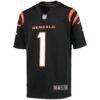 Ja'Marr Chase Cincinnati Bengals Nike Youth Game Jersey - Black - Side View