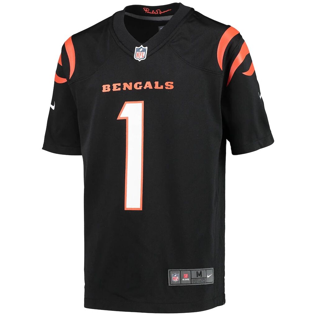 Ja’Marr Chase Cincinnati Bengals Nike Youth Game Jersey
