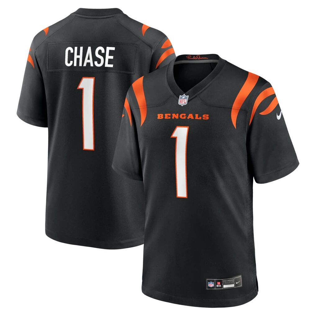 Ja’Marr Chase Cincinnati Bengals Nike Game Jersey