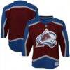 Colorado Avalanche Youth Home Blank Replica Jersey - - Front View