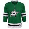 Dallas Stars Youth Home Replica Blank Jersey - Green - Side View