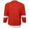 Detroit Red Wings Youth Home Replica Blank Jersey - Red - Detail View
