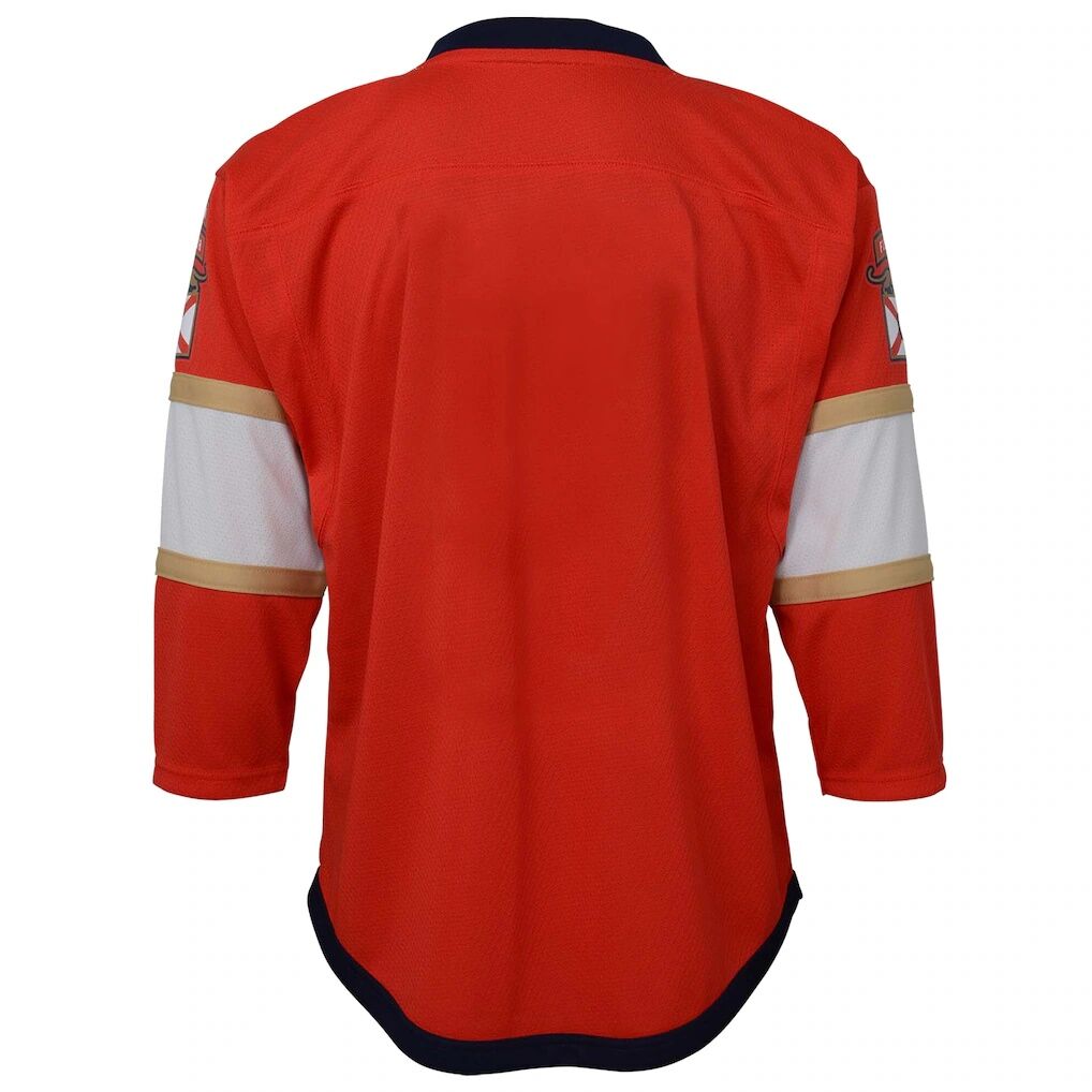 Florida Panthers Youth Home Replica Blank Jersey