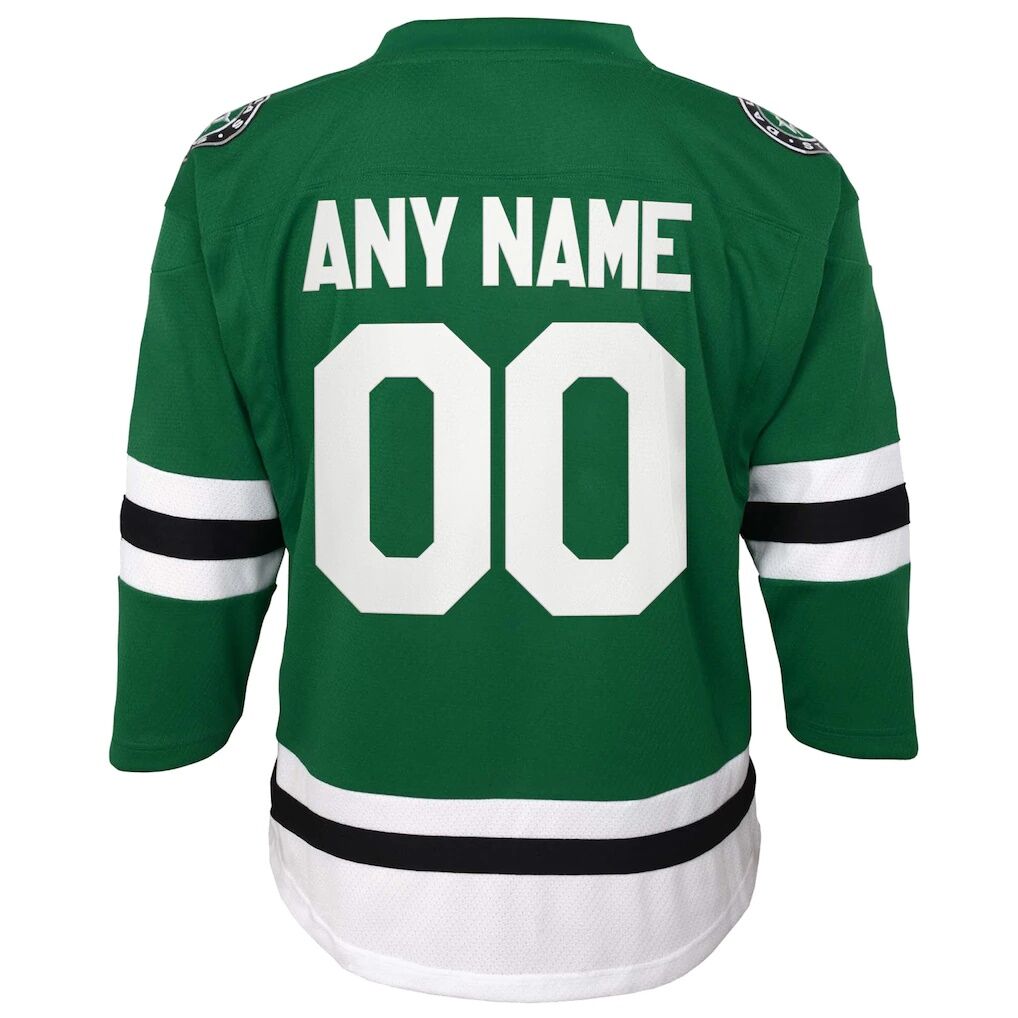 Dallas Stars Youth Home Replica Custom Jersey