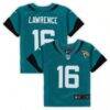 Trevor Lawrence Jacksonville Jaguars Nike Toddler Game Jersey - Teal - Front View