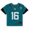 Trevor Lawrence Jacksonville Jaguars Nike Toddler Game Jersey - Teal - Side View