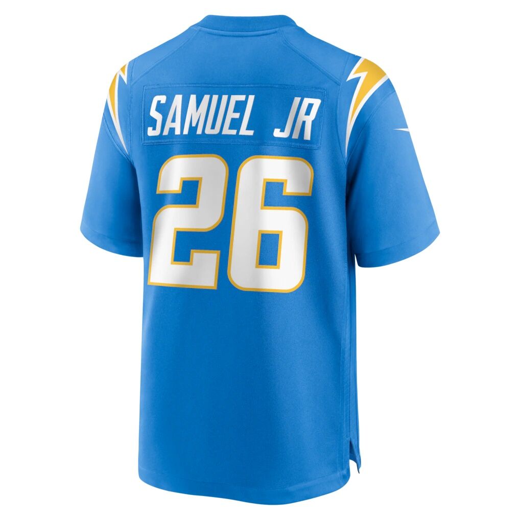 Asante Samuel Jr. Los Angeles Chargers Nike Game Player Jersey - Powder Blue