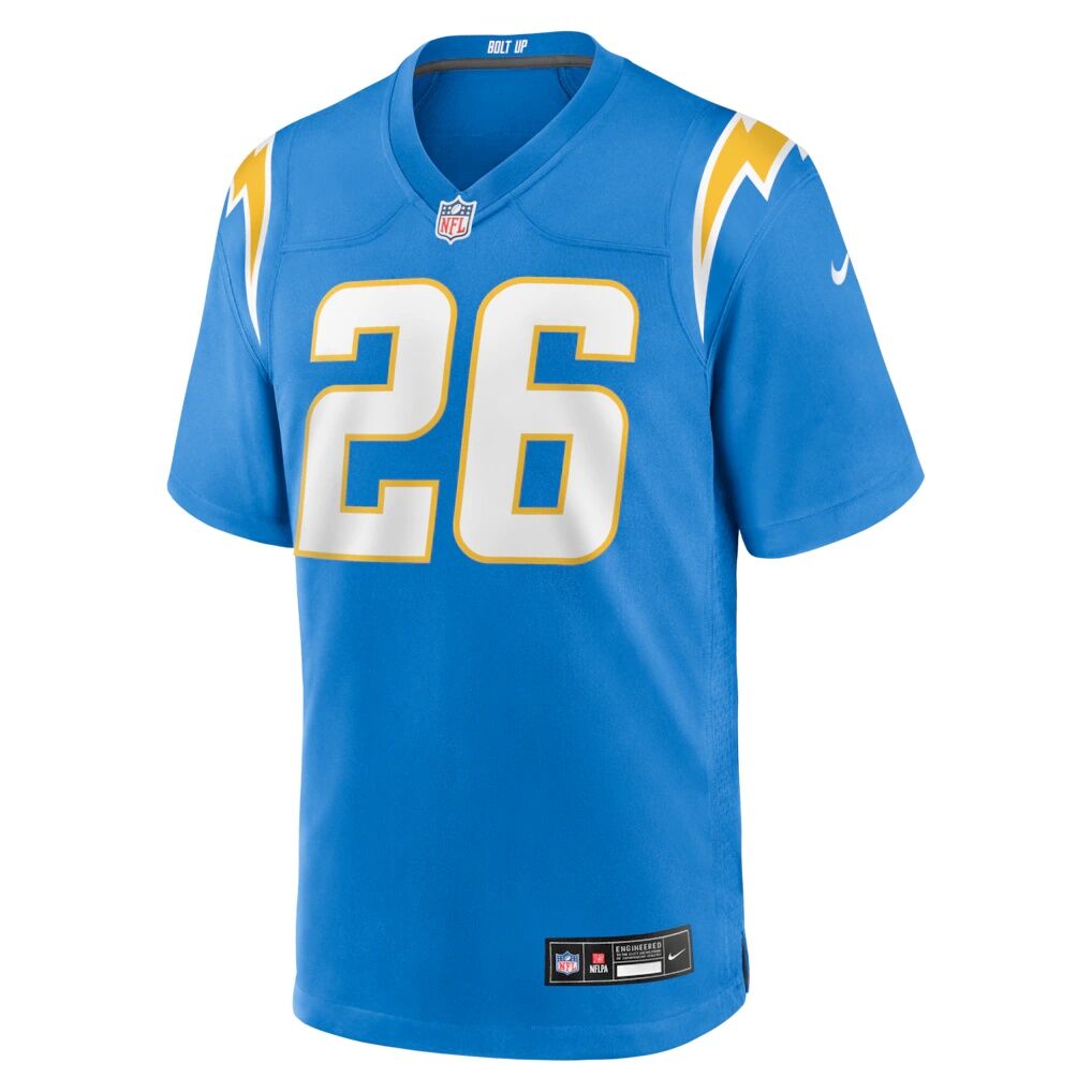 Asante Samuel Jr. Los Angeles Chargers Nike Game Player Jersey - Powder Blue