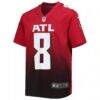 Kyle Pitts Sr. Atlanta Falcons Nike Youth Game Jersey - Red - Side View