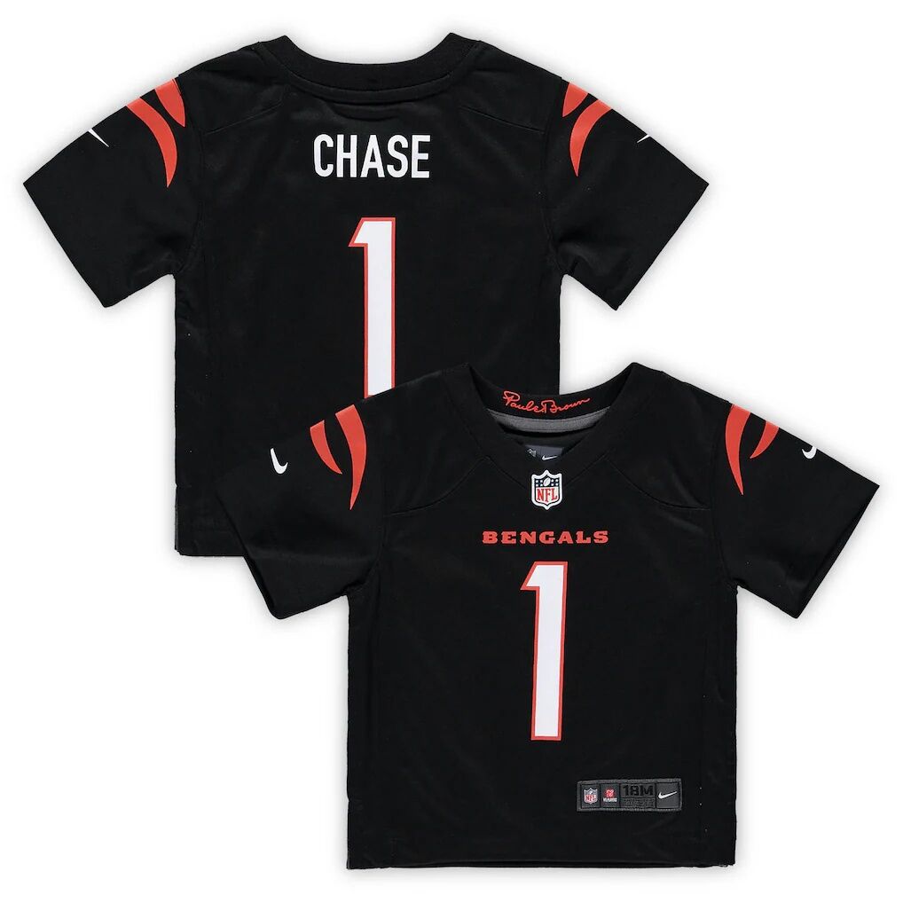 Ja’Marr Chase Cincinnati Bengals Nike Infant Team  Player Game Jersey