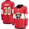 Spencer Knight Florida Panthers Fashion7 Women's Home Breakaway Jersey - Red - Front View