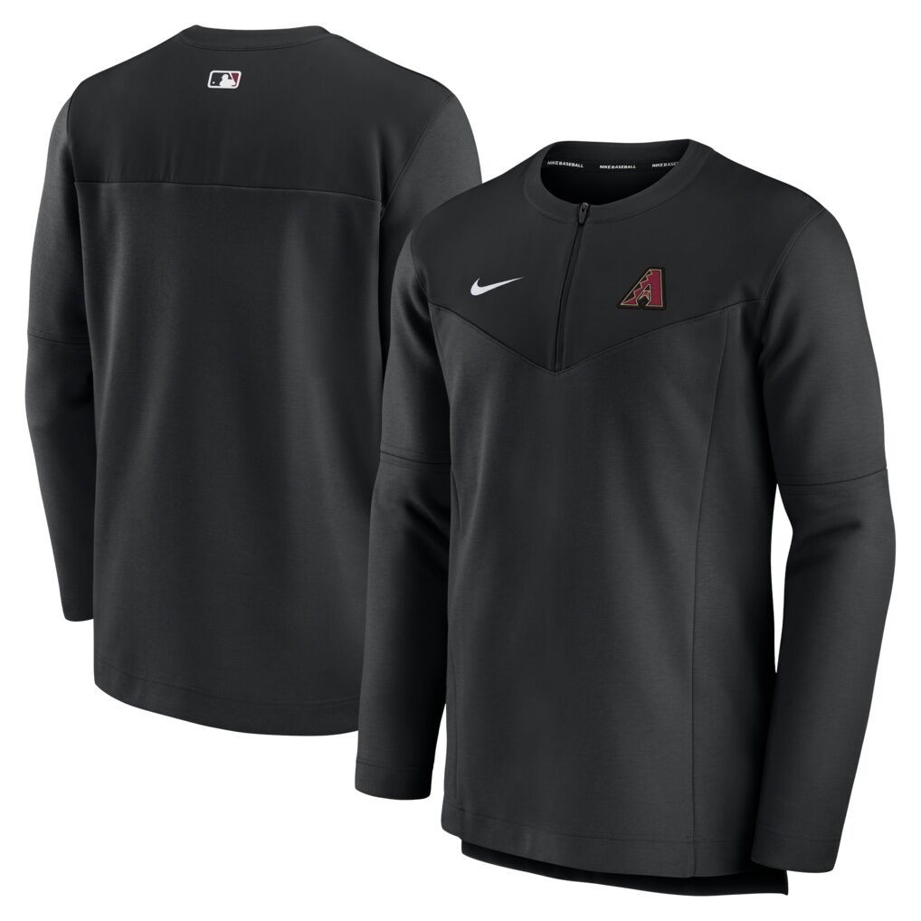 Arizona Diamondbacks Nike Authentic Collection UV Dri-FIT Quarter-Zip Pullover