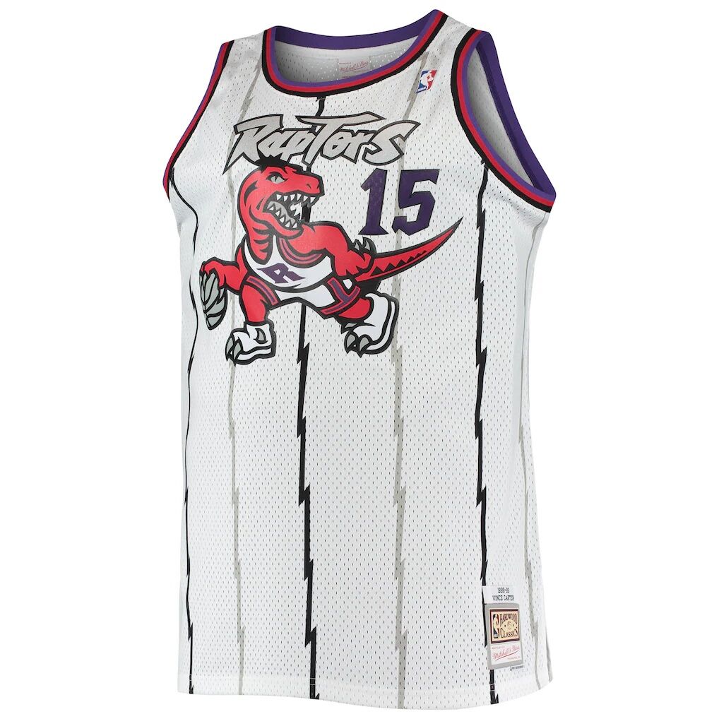 Vince Carter Toronto Raptors Mitchell & Ness 1998/99 Big & Tall Hardwood Classics Swingman Jersey