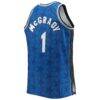 Tracy McGrady Orlando Magic Mitchell & Ness Big & Tall 2000/01 Hardwood Classics Swingman Jersey - Blue - Detail View