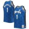 Tracy McGrady Orlando Magic Mitchell & Ness Big & Tall 2000/01 Hardwood Classics Swingman Jersey - Blue - Front View