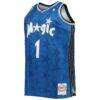 Tracy McGrady Orlando Magic Mitchell & Ness Big & Tall 2000/01 Hardwood Classics Swingman Jersey - Blue - Side View