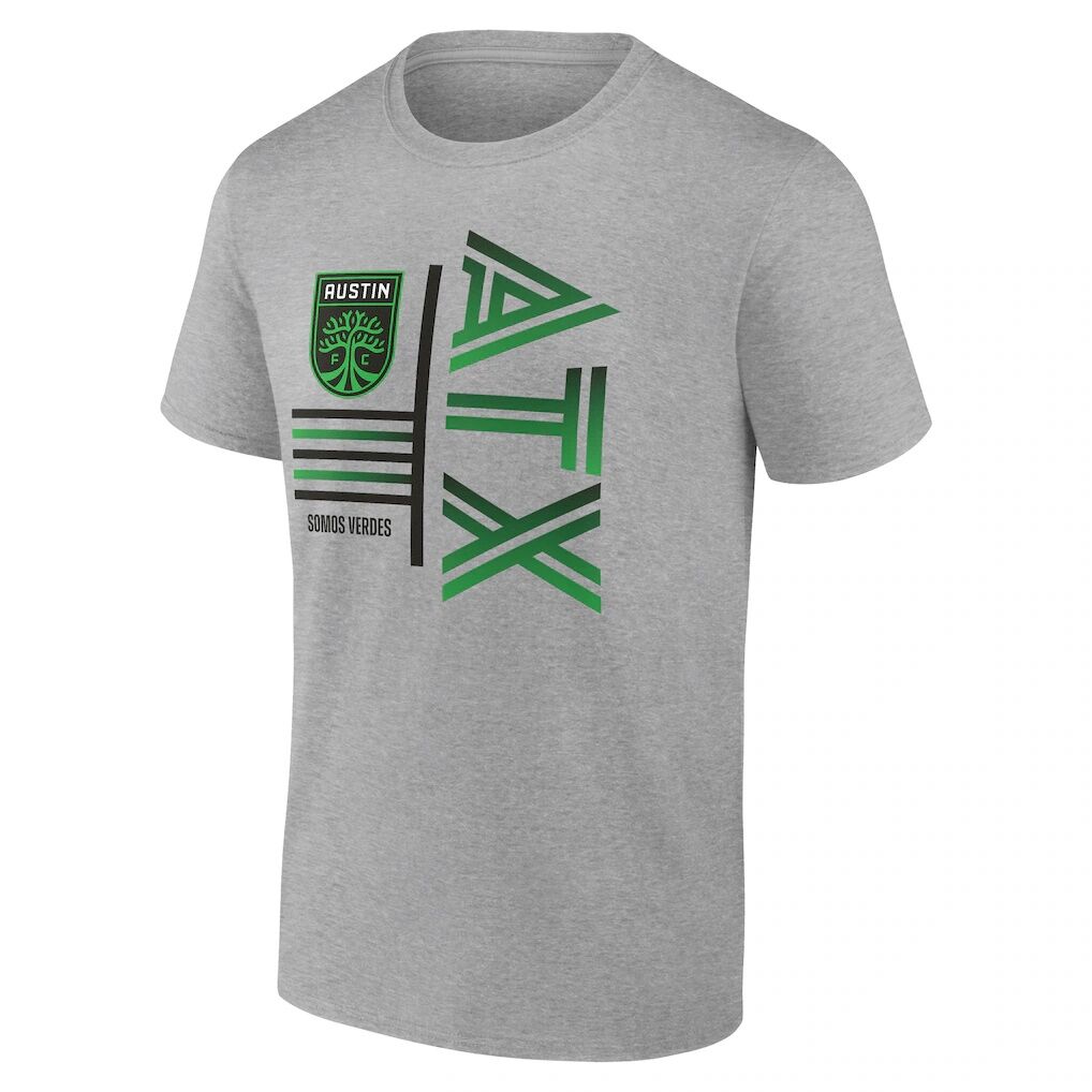 Austin FC Fashion7 Crewneck T-Shirt – Steel